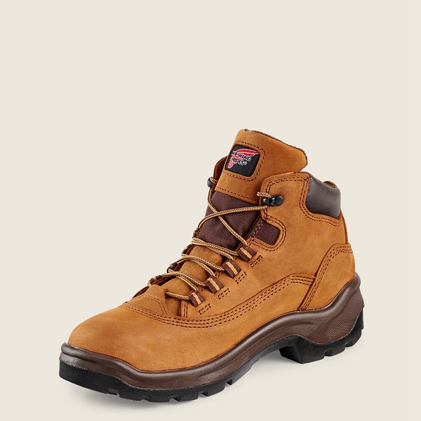 Red Wing Work Boots Flexbond - 5-Inch Waterproof Safety Toe - Brune - Dame 4201-NAGZT